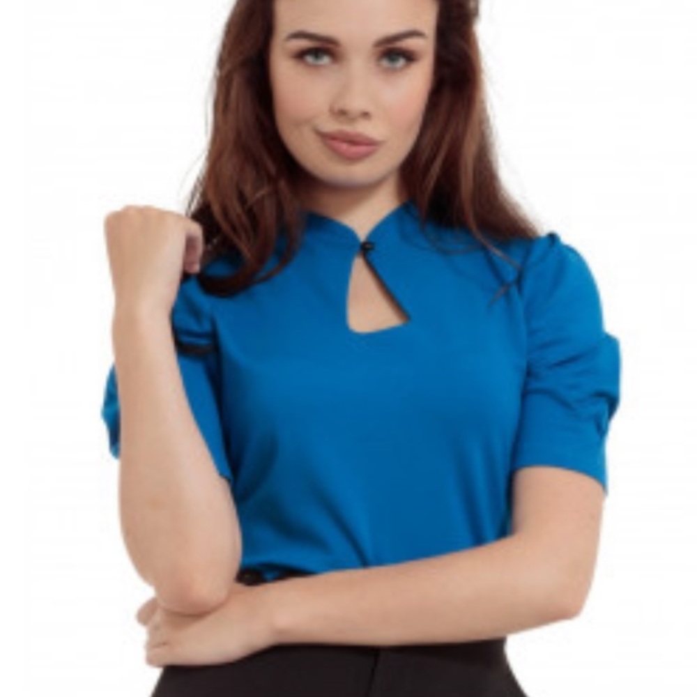 Voodoo Vixen Dita stretchy top